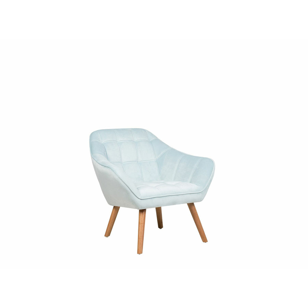 Karis Armchair Velvet Light Blue