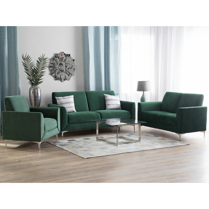 Fenes Armchair Velvet Dark Green