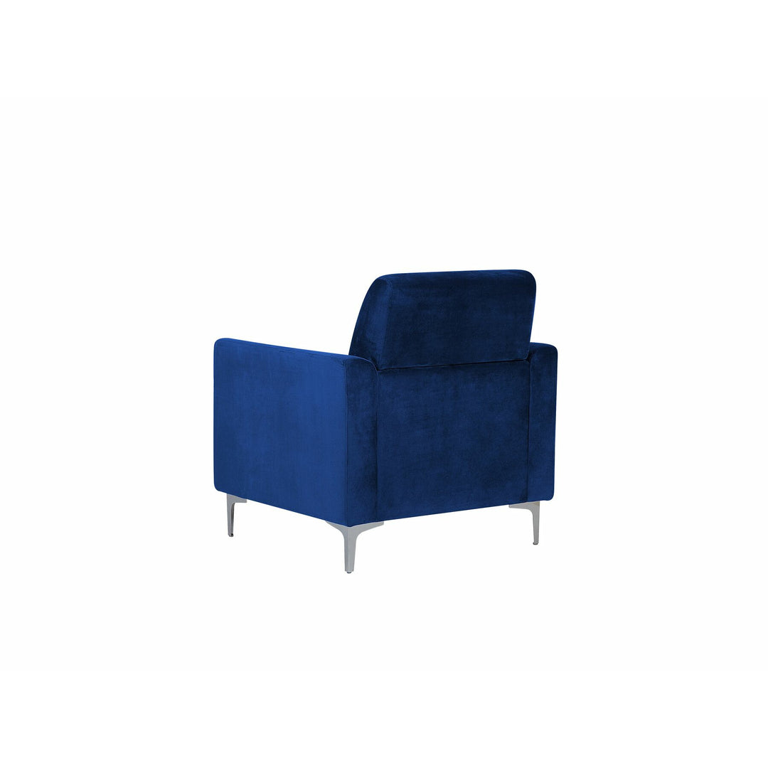 Fenes Armchair Velvet Navy Blue