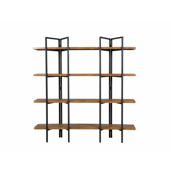 4 Tier Bookshelf Dark Wood COMPTON
