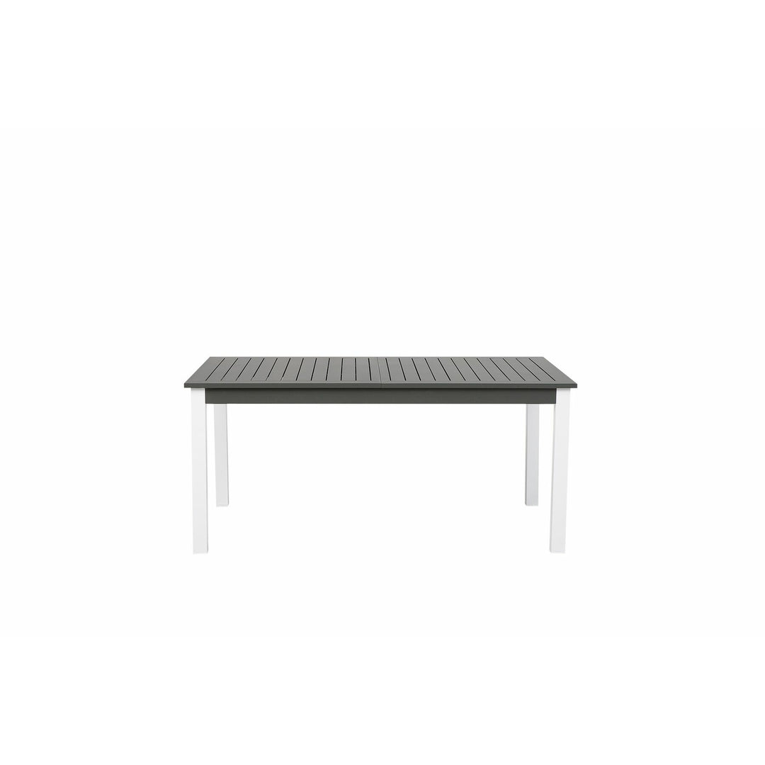 Pancole 6 Seater Metal Garden Dining Set Grey