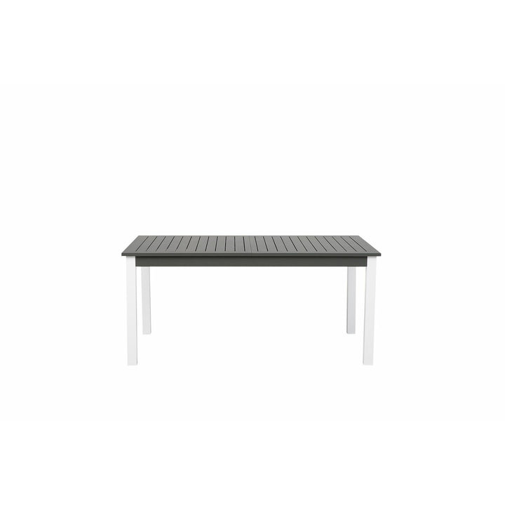 Pancole 6 Seater Metal Garden Dining Set Grey