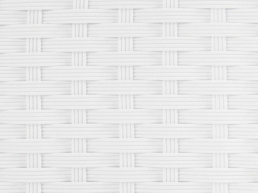 Sano 4  Seater PE Rattan Garden Corner Sofa Set White