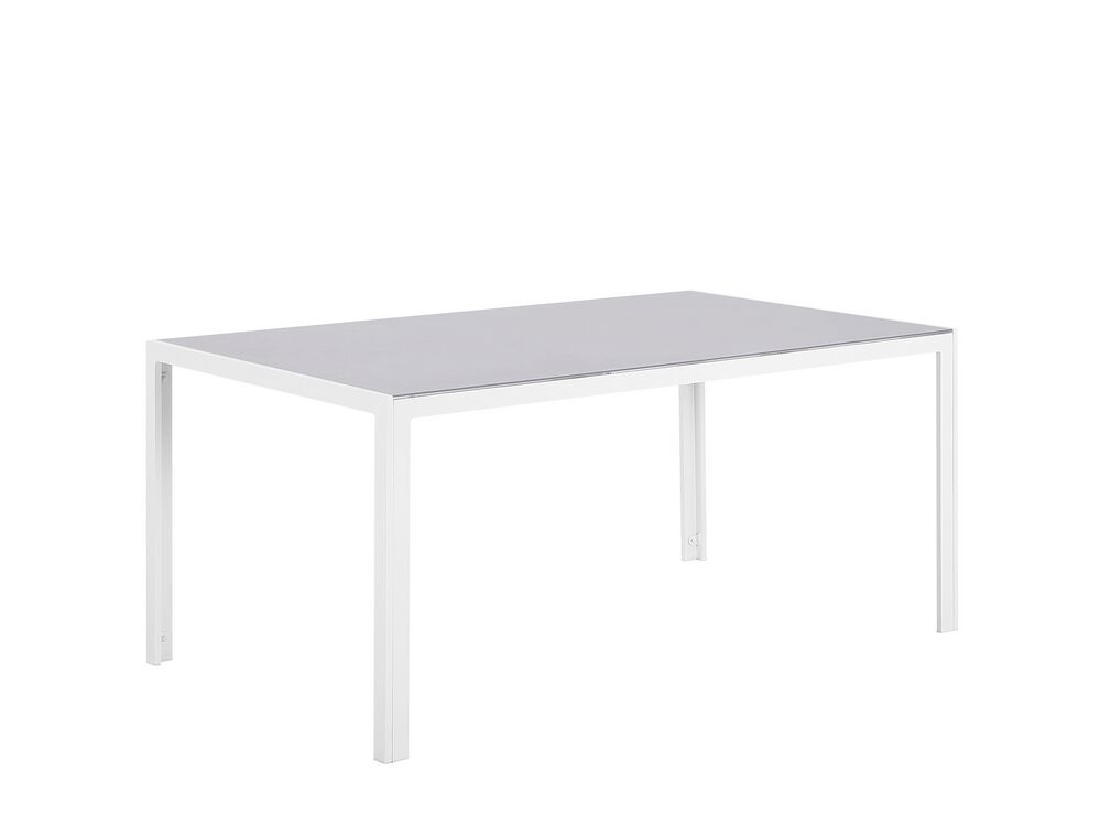 Catania 6 Seater Metal Garden Dining Set Grey