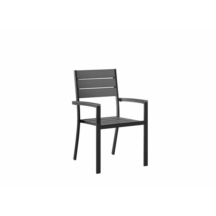 Prato 4 Seater Garden Dining Set Grey