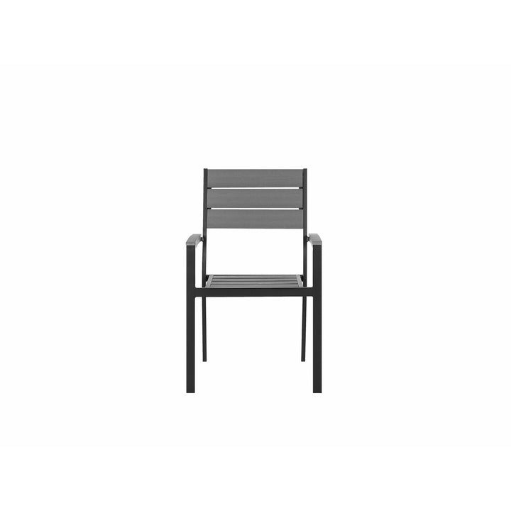 Prato 4 Seater Garden Dining Set Grey