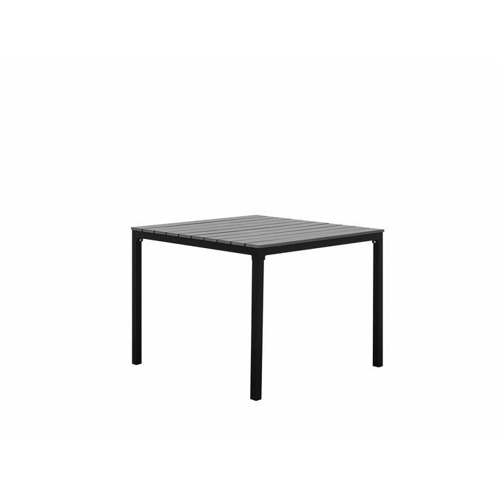 Prato 4 Seater Garden Dining Set Grey