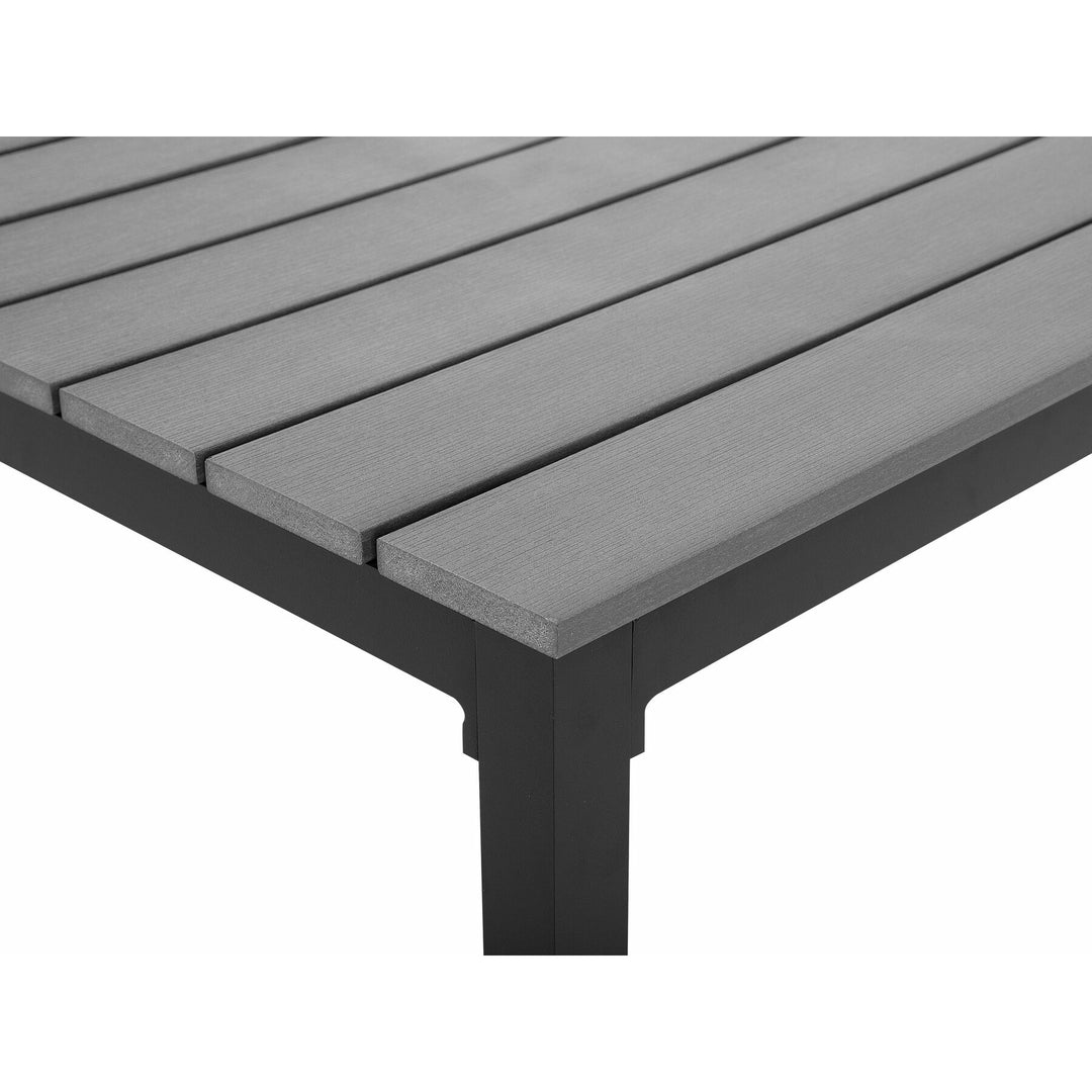 Prato 4 Seater Garden Dining Set Grey