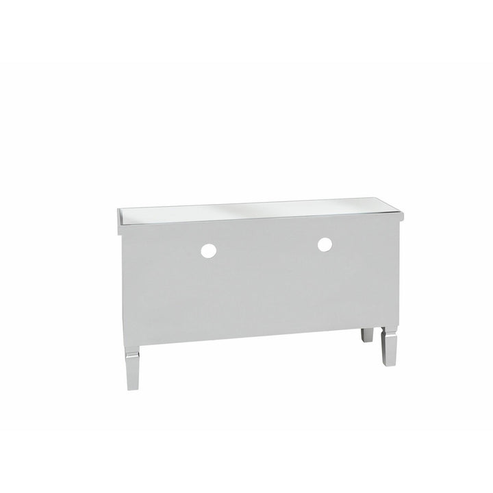 Hetton Mirrored TV Stand Silver