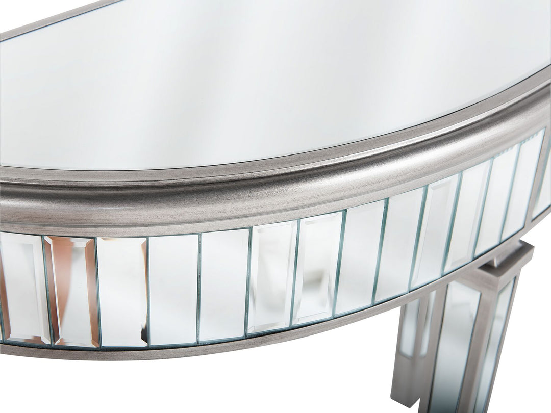 Abbots Mirrored Console Table Silver