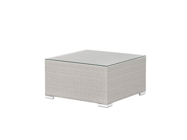Sano 4 Seater PE Rattan Garden Corner Sofa Set Grey