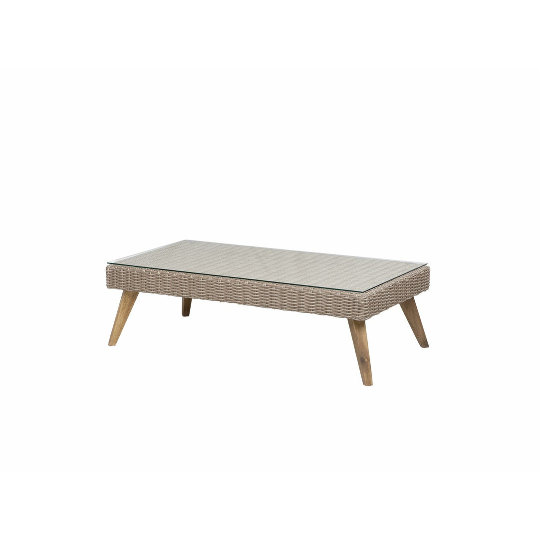 Vittoria XL 5 Seater PE Rattan Garden Sofa Set Grey