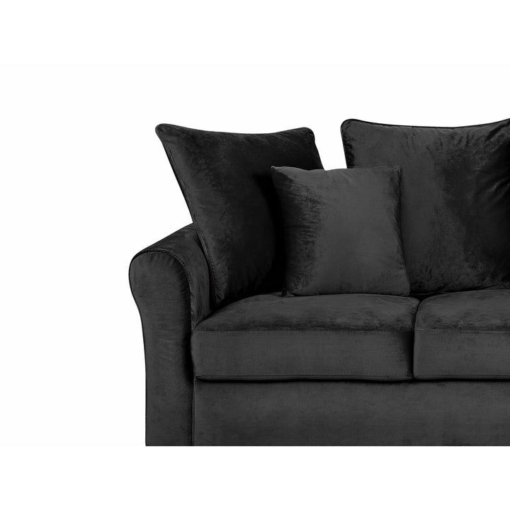 Clovis Three Seater Velvet Sofa