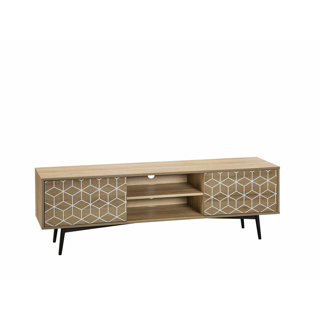 Vansant TV Stand Light Wood