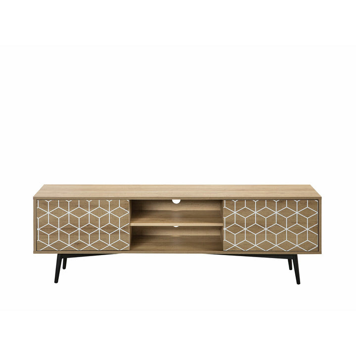 Vansant TV Stand Light Wood