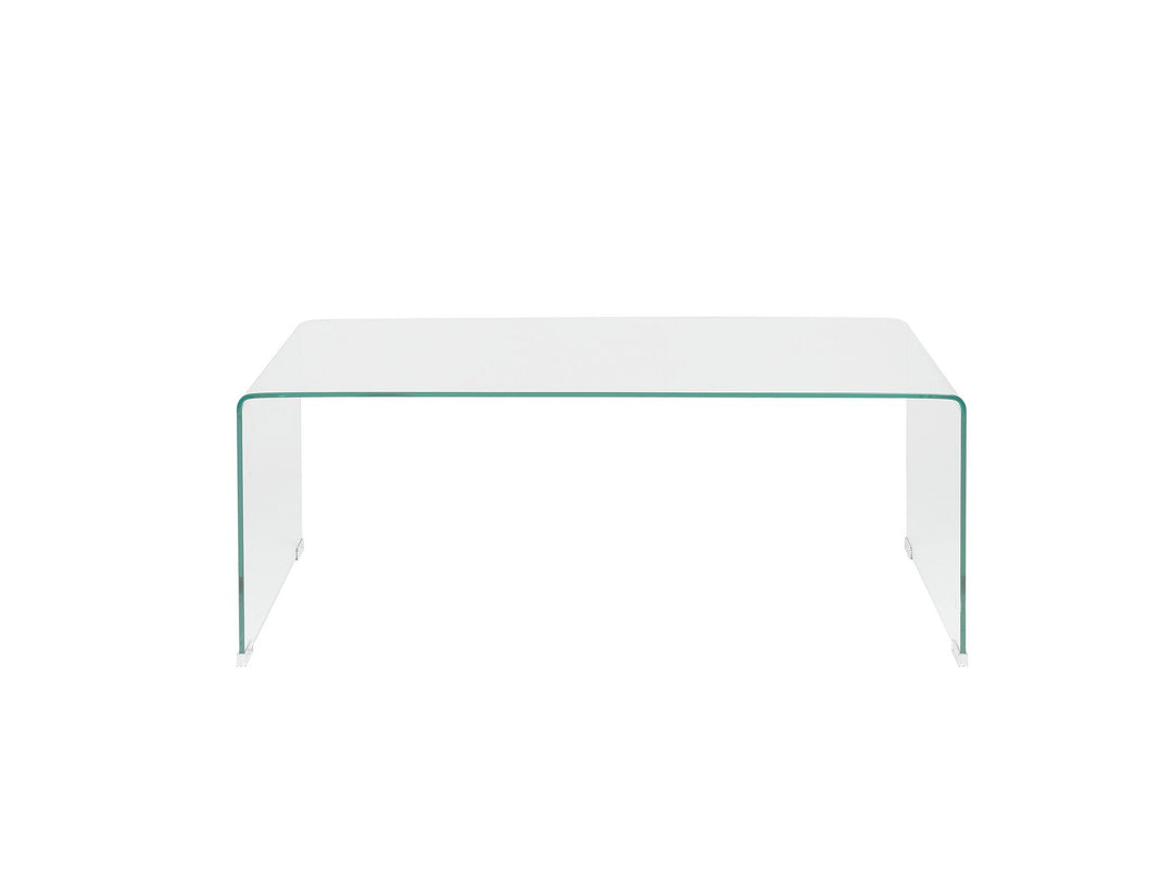 Glass Coffee Table Transparent KENDALL
