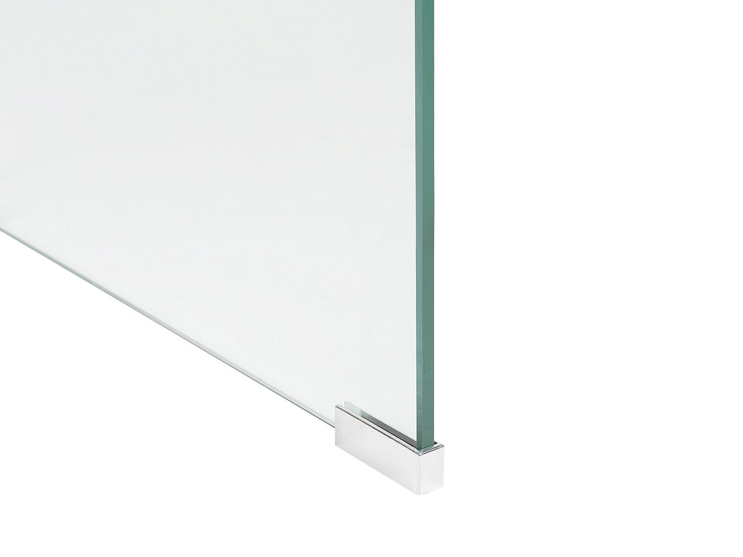 Hunley Glass Coffee Table Transparent