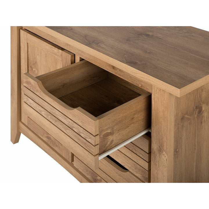 Stotfold 3 Drawer Sideboard Light Wood