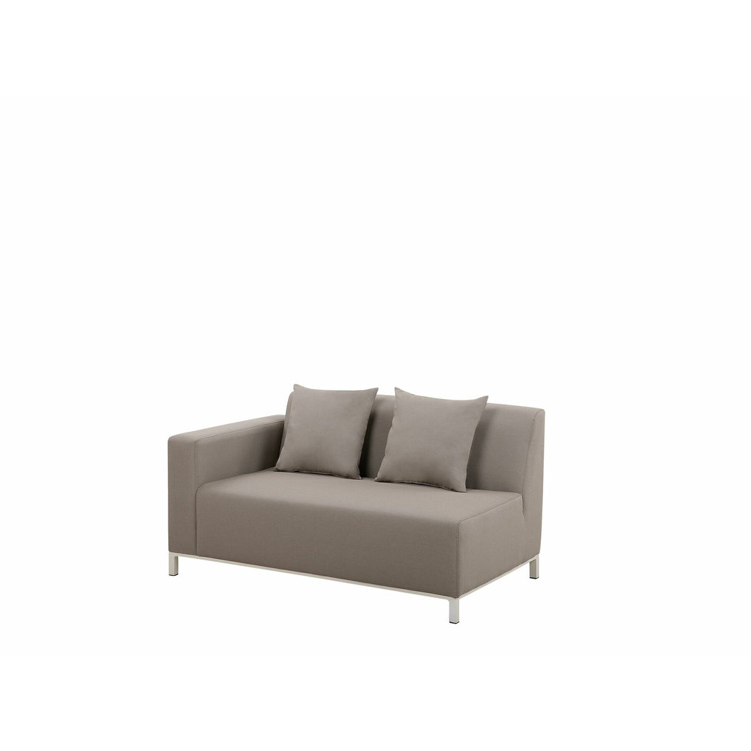 Belize 5 Seater Garden Corner Sofa Set Beige