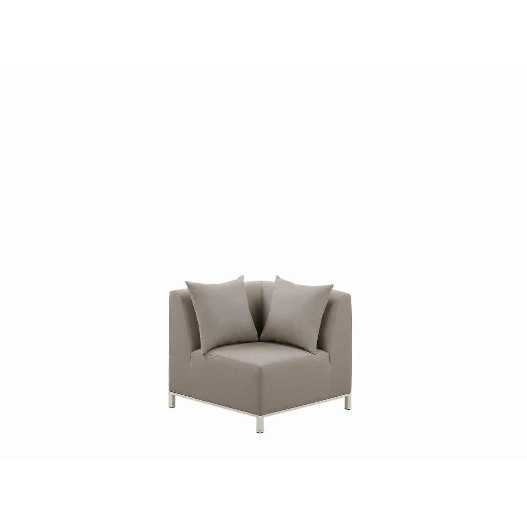 Belize 5 Seater Garden Corner Sofa Set Beige