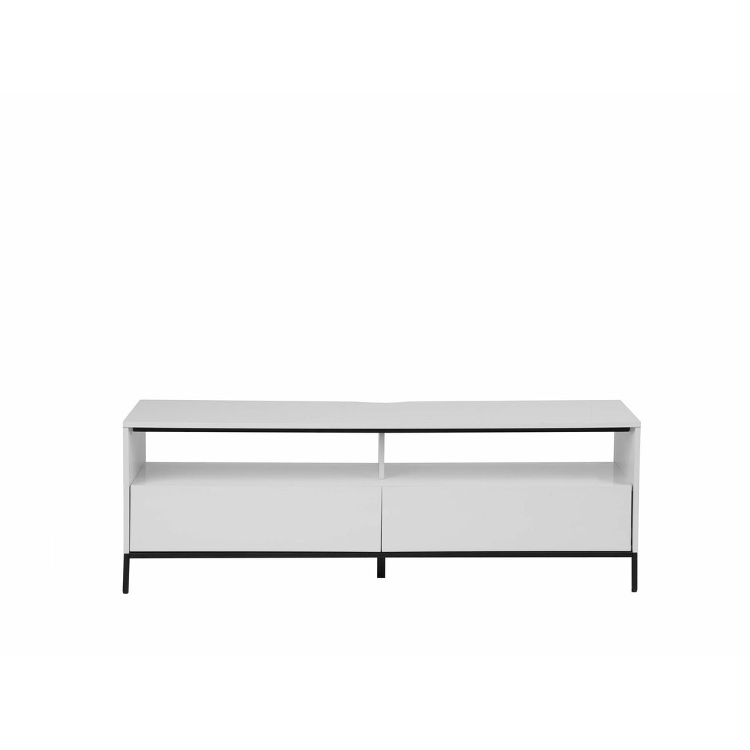 Plains TV Stand LED White