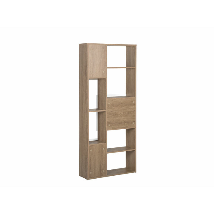 Massena Bookcase Light Wood with White