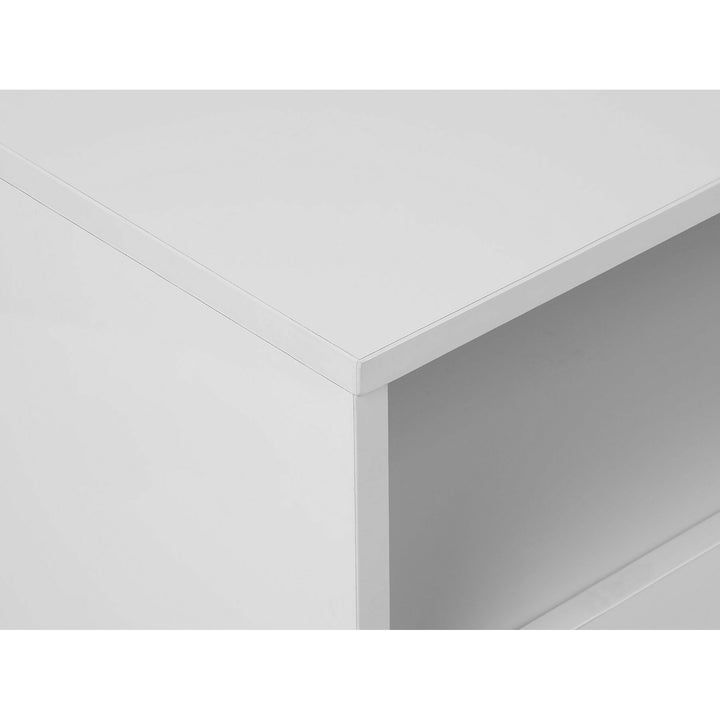 TV Stand LED White Plains
