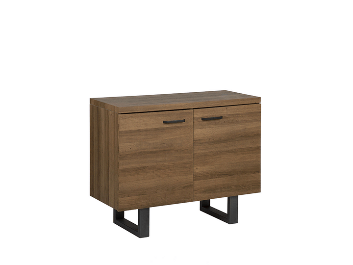 2 Door Sideboard Dark Wood Moren