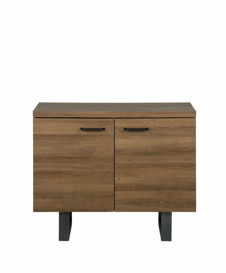 2 Door Sideboard Dark Wood Moren