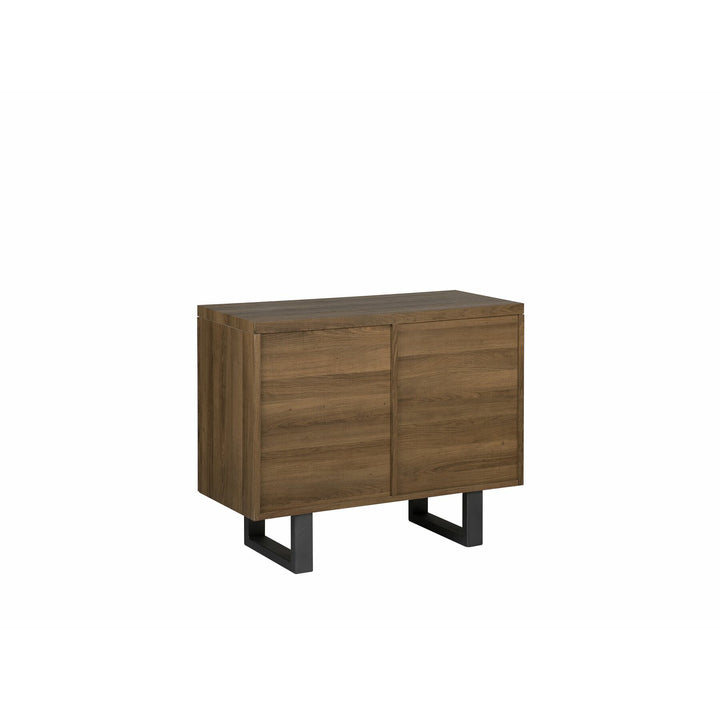 2 Door Sideboard Dark Wood Moren