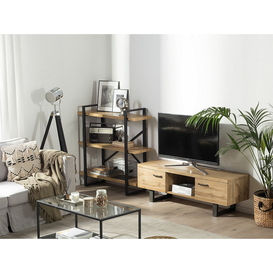 TV Stand TIMBER Light Brown