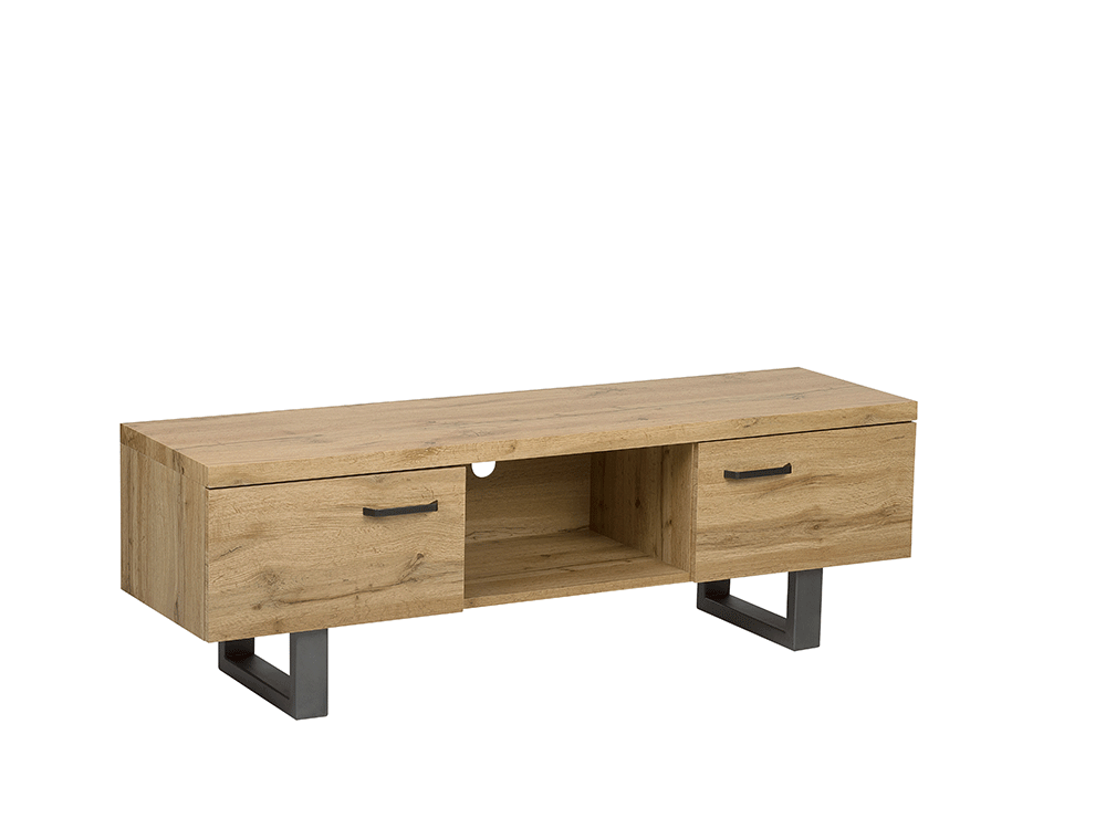 TV Stand Light Wood Easton
