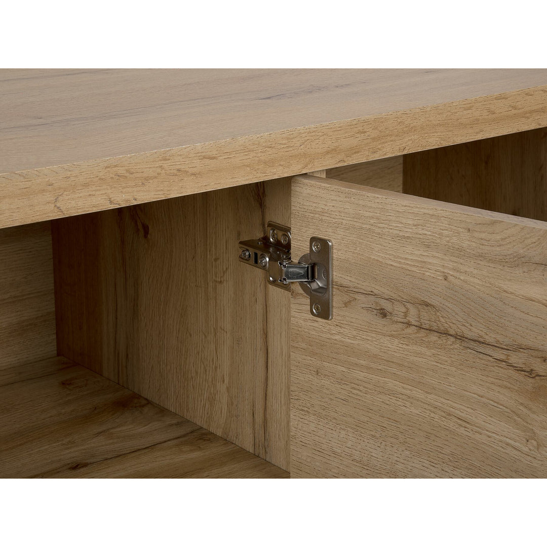 TV Stand Light Wood Easton