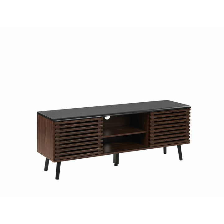 TV Stand Dark Wood PERTH

