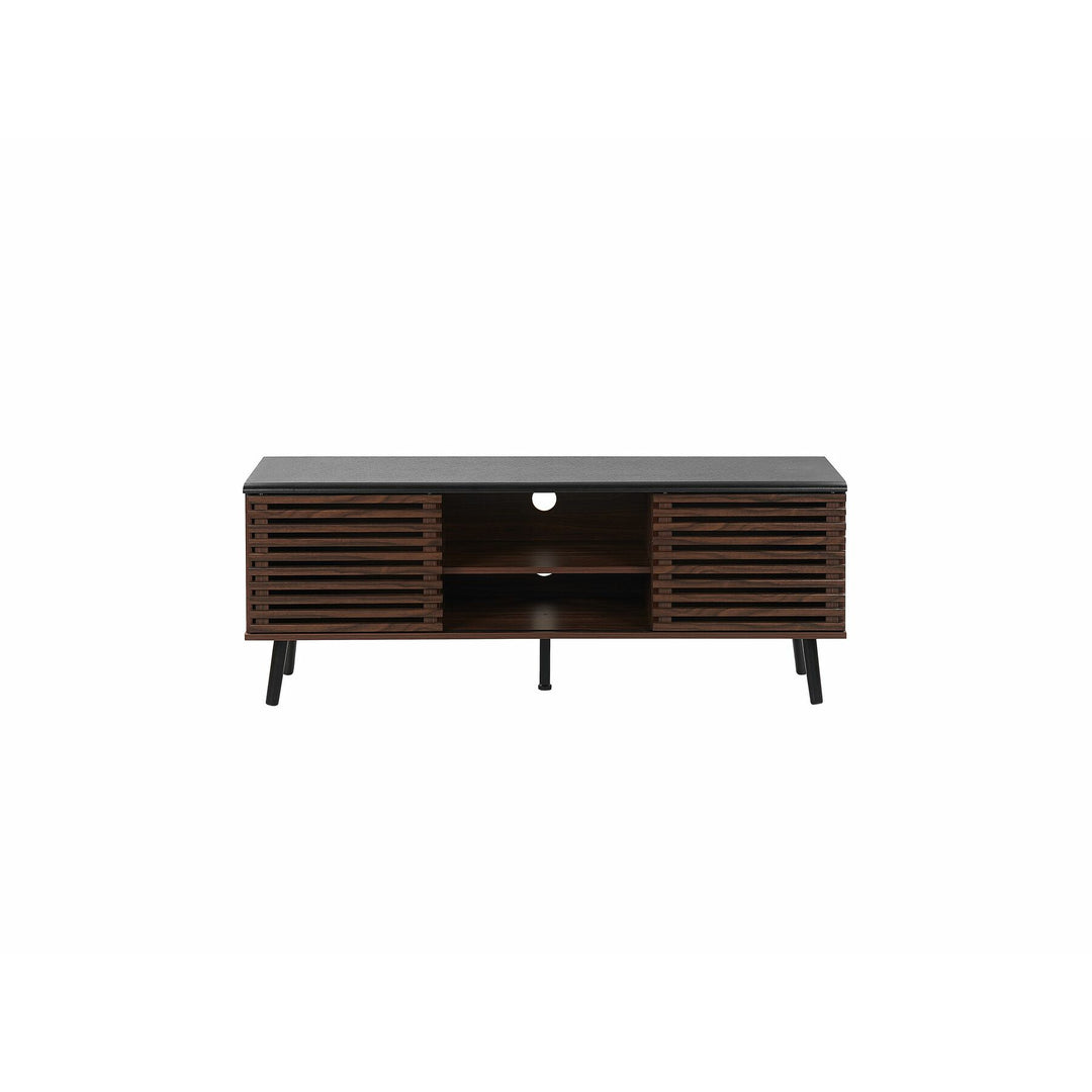 TV Stand Dark Wood Liya