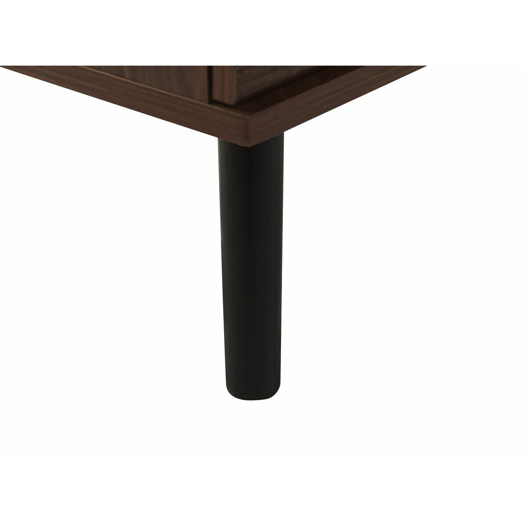 TV Stand Dark Wood Liya