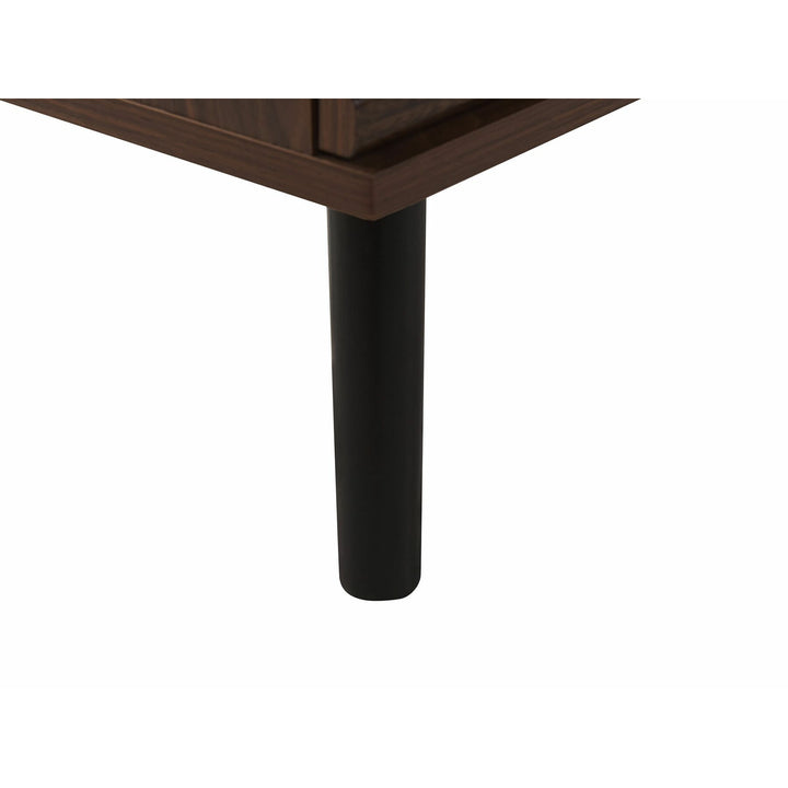 TV Stand Dark Wood Liya