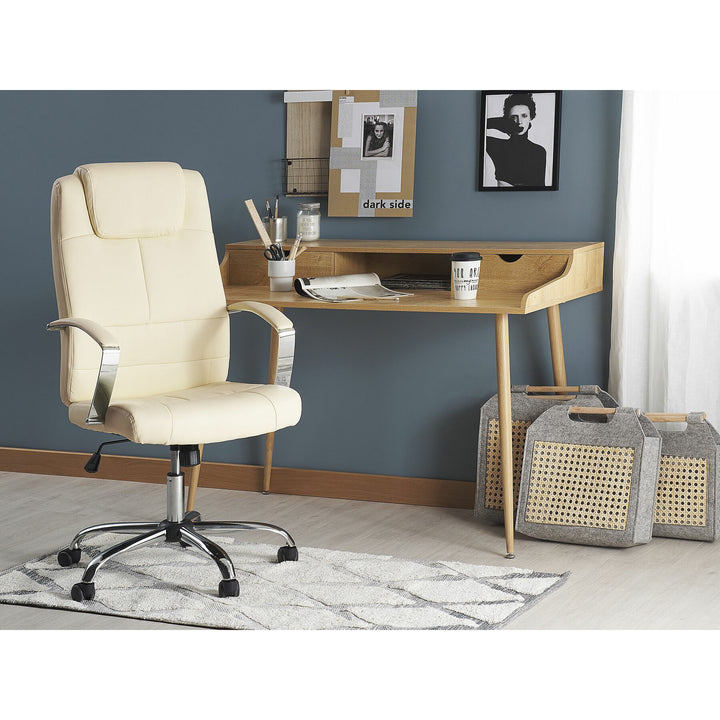 Bret Faux Leather Executive Chair
