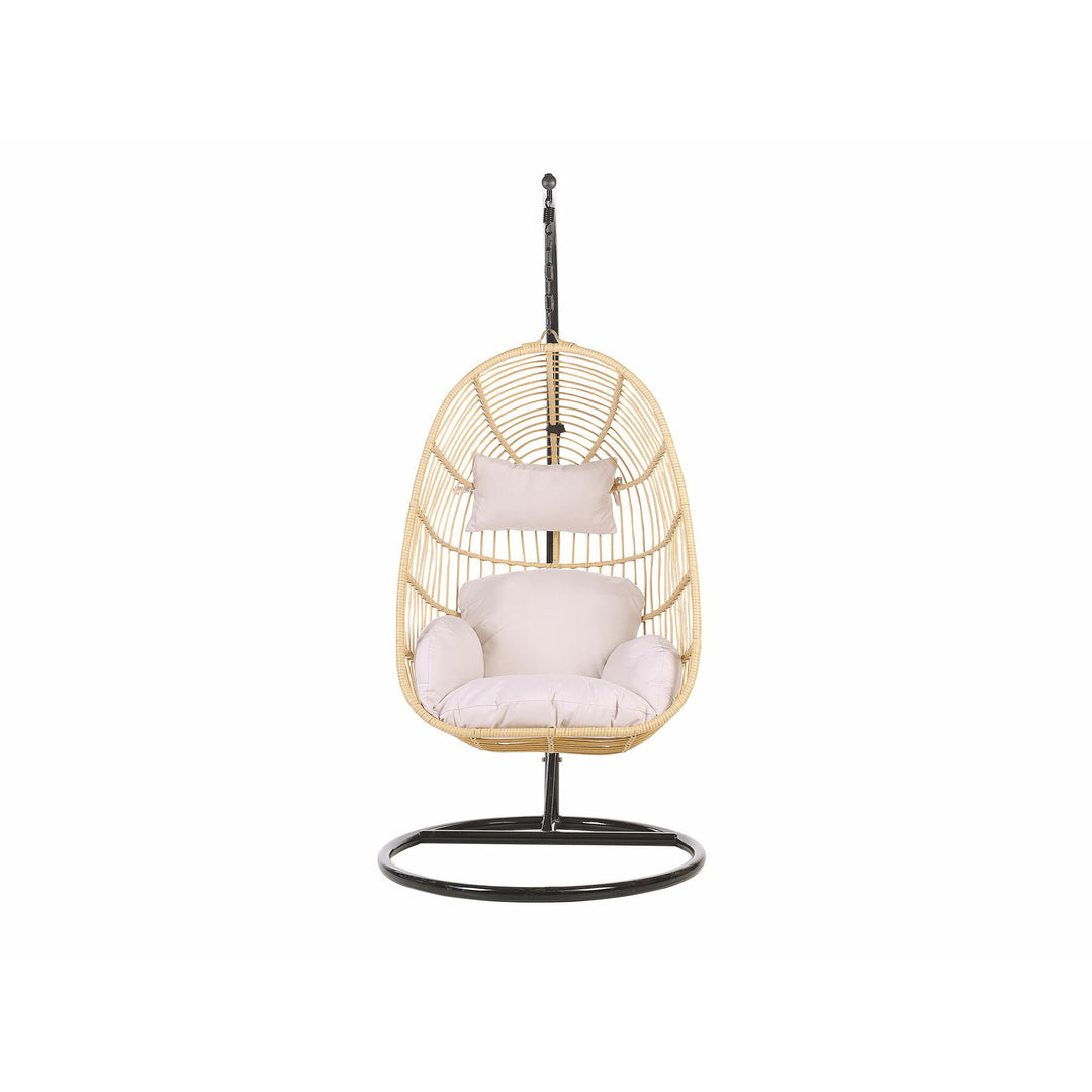 Hadleigh Rattan Hanging Chair with Stand