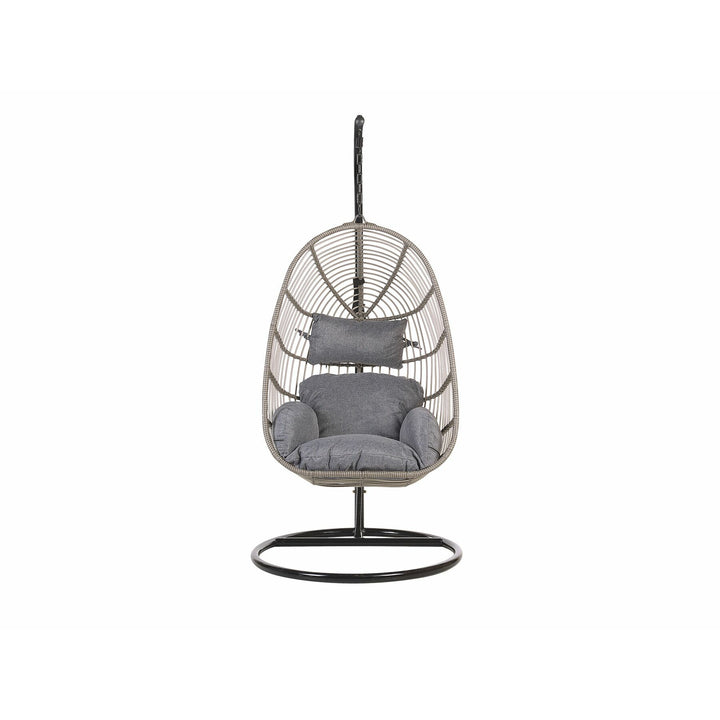 Hadleigh Rattan Hanging Chair with Stand