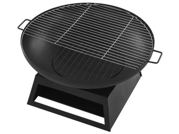 Charcoal Fire Pit Black Semeru