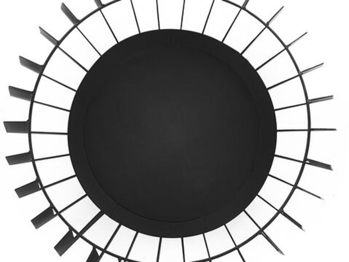 Charcoal Fire Pit Black Ubinas