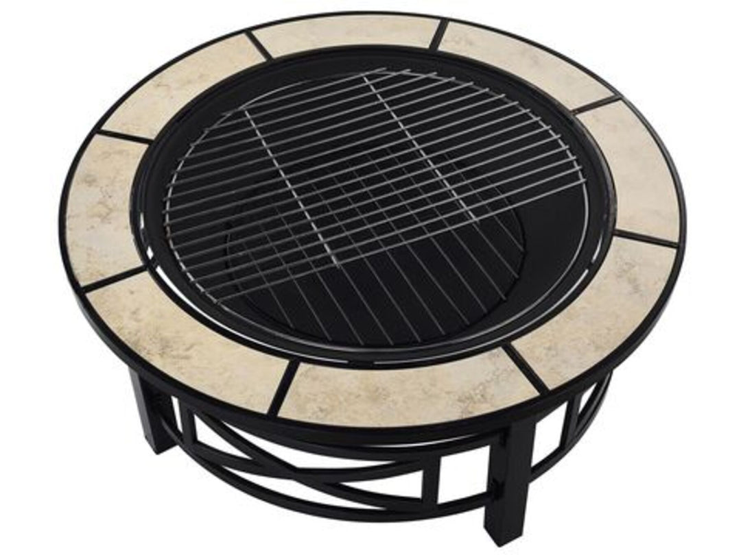 Charcoal Fire Pit Black Hierro