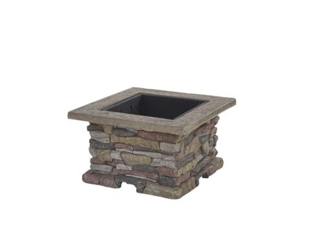 Rectangle Fire Pit Grey Kelud