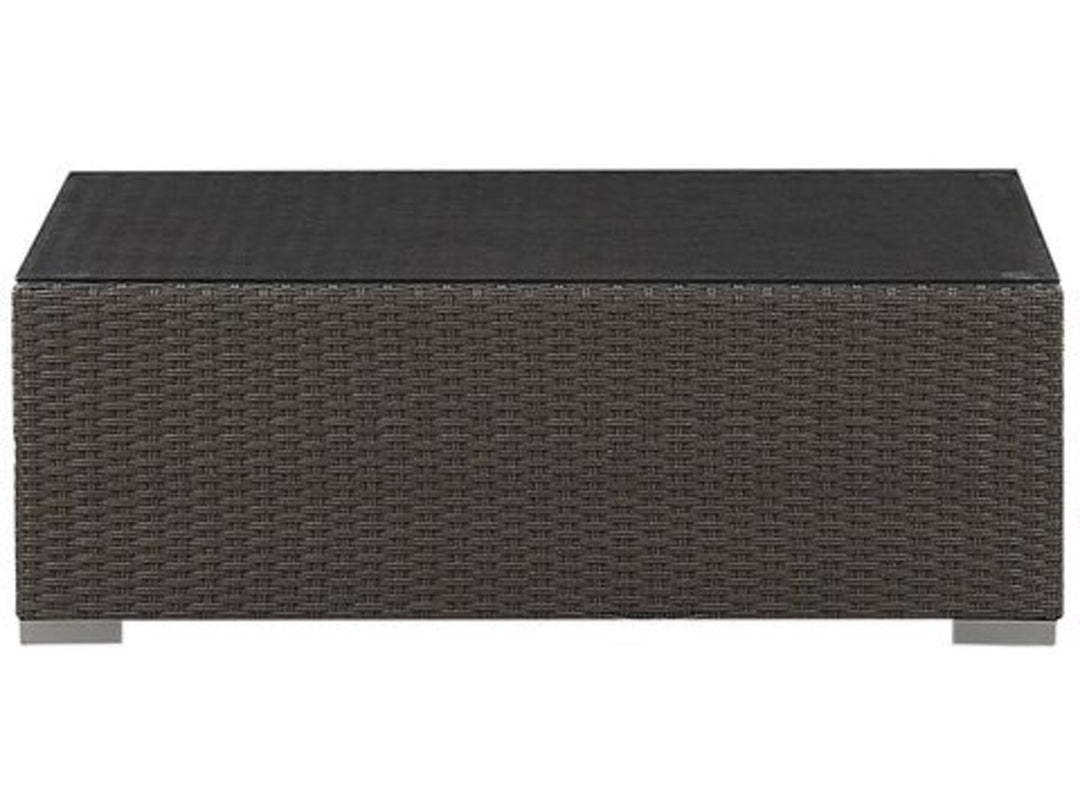 Maestro II 8 Seater PE Rattan Garden Lounge Set Taupe