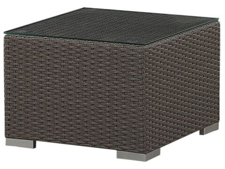 Maestro II 8 Seater PE Rattan Garden Lounge Set Taupe