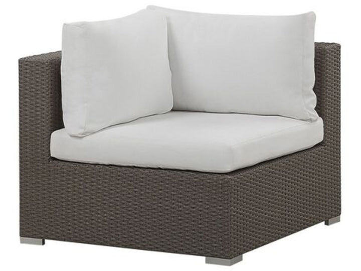 Maestro II 8 Seater PE Rattan Garden Lounge Set Taupe