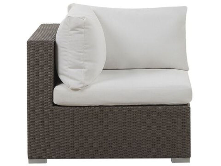 Maestro II 8 Seater PE Rattan Garden Lounge Set Taupe