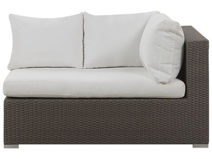 Maestro II 8 Seater PE Rattan Garden Lounge Set Taupe