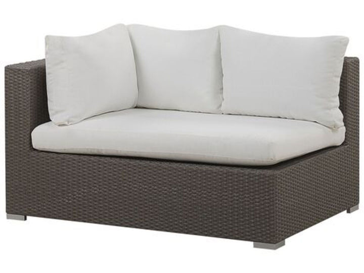 8 Seater PE Rattan Garden Lounge Set Taupe Maestro II